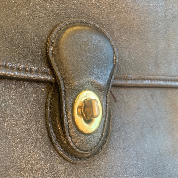 Vintage Coach Crossbody/Shoulder Bag, Black - Picture 5 of 8